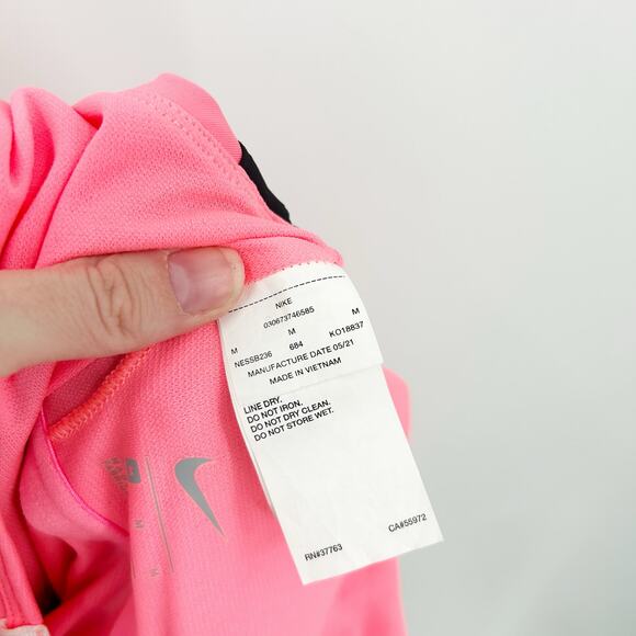 Nike Womens Beach Surf Colorblock Asymmetrical Neck One Shoulder Swimsuit Size M - Picture 4 of 6